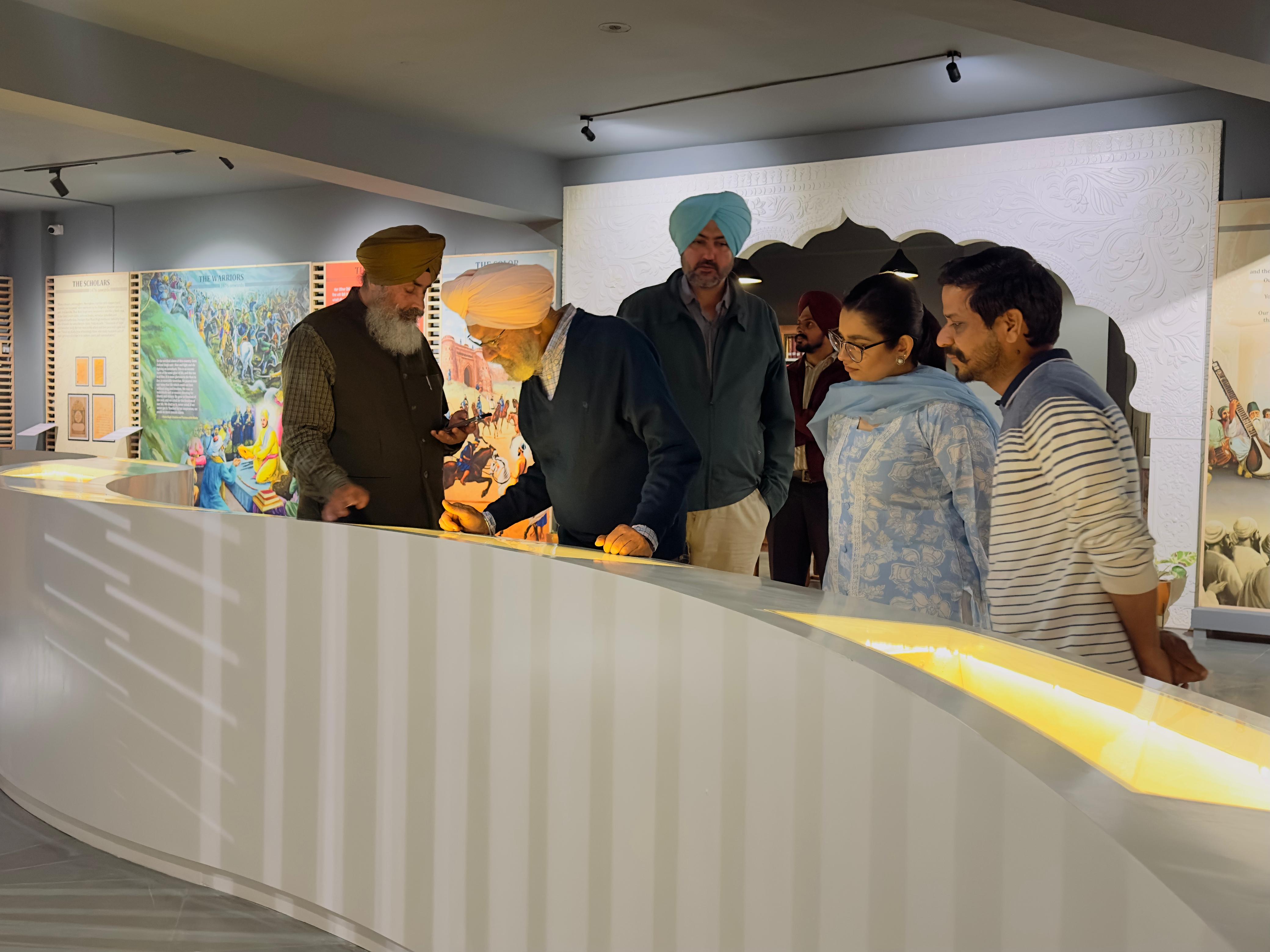 Dr Gurpal Singh Bhuller at Virasat